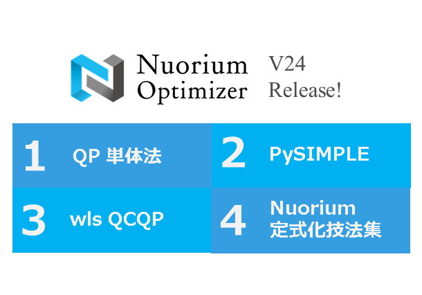 Nuorium Optimizer V24リリース